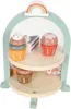 Holz Etagere mit Gebäck  Spiel-Kaffee & Tee Set Kinderküche Produktbild-Vorschau 7