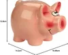 Rosa Keramik Sparschwein mit Verschluss ca. 16 cm Produktbild-Vorschau 8