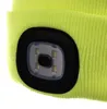 Trizand 22664 Muts met USB-hoofdlamp, reflecterend geel Productafbeelding-voorbeeld 5