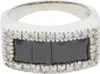 JuwelmaLux Ring 925/000 Silber mit Zirkonia, schwarz Produktbild-Vorschau 1