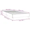 vidaXL Bettgestell Taupe 90x200 cm Stoff -  Betten & Produktbild-Vorschau 10