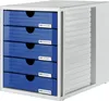 HAN 1450-14 Boîte à tiroirs SYSTEMBOX - A4/C4, 5 tiroirs Voir les images du produit 1