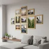Bilderrahmen "Chagall" - Farbe: Grün Gold  - Größe: 13 x 18 Produktbild-Vorschau 9