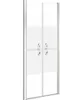vidaXL Porta della doccia semi-opaca ESG 96x190 cm Anteprima dell’immagine prodotto 6