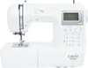A white Carina Evolution computer sewing machine is shown from the front against a white background. Produktbild-Vorschau