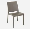 A single taupe chair is shown against a white background. Produktbild-Vorschau