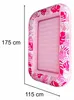 Matelas gonflable pour la baignade, transat de plage avec Voir les images du produit 4