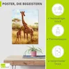 ARTland Poster Giraffe Größe: 30x40 cm Produktbild-Vorschau 2