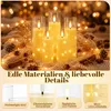 Set di 5 candele LED Ikodm, complete di catena luminosa e Anteprima dell’immagine prodotto 6