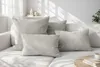 Amilian Dekokissen 4er Set mit Füllung, Cord-Optik, 40x40 & Produktbild-Vorschau 1