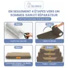 Lit orthopédique pour chien ELONEO, taille S - Marron Voir les images du produit 7