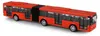 Metalowy autobus przegubowy, czerwony, Podgląd zdjęcia produktu 6