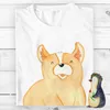 Mr. & Mrs. Panda T-Shirt Corgie - Weiß - Geschenk, Hund, Produktbild-Vorschau 3