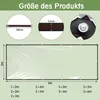 Transparente Plane mit Ösen 3x3m wasserdicht und Produktbild-Vorschau 4
