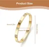 NTRUXZP Damen Armreif Edelstahl Zirkonia 6mm breit Produktbild-Vorschau 2