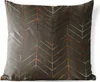 MuchoWow® Outdoor Kissen - Muster - Luxus - Grün - Bronze - Produktbild-Vorschau 1