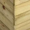 vidaXL Hundehütte mit öffnendem Dach Imprägniertes Produktbild-Vorschau 6