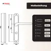 DOMINO Türgriff 78 Drückergarnitur WC - Badezimmer Set | Produktbild-Vorschau 4