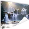MuchoWow® Poster Wasserfälle - Berge - Natur 90x60 cm - Produktbild-Vorschau 1