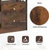 Libreria Sweiko, libreria a 6 ripiani con ante e cassetti Anteprima dell’immagine prodotto 12