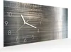 Wanduhr aus Glas mit Motiv Gekratzte Textur- 60 x 30 cm - Produktbild-Vorschau 2