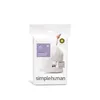simplehuman CW0201, 10 l, Weiß, 20 Stück(e) Produktbild-Vorschau 1