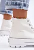Hoch Plateau-Sneaker aus Stoff Big Star LL274156 Weiß 41 Produktbild-Vorschau 12
