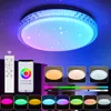 36W WIFI LED Deckenleuchte 40cm, RGB Kristall Deckenlampe Produktbild-Vorschau 1