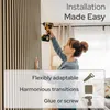 Akustické panely AREBOS dub 120x60 - sada 4 žaluziových Náhled obrázku produktu 6