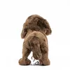 Kuscheltier Hund Dackel 19 cm dunkelbraun Plüschhund Produktbild-Vorschau 2