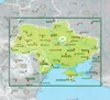 Ucrania - Moldavia, mapa de carreteras, escala 1:1.000.000, Vista previa de la imagen del producto 2
