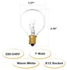 Žiarovky G40, náhradná volfrámová žiarovka, 7 W, 220–240 V, Náhľad obrázku produktu 3