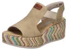Rieker Sandalen Hak  Sandalen Hak - Beige - Maat 39 Produktbild-Vorschau 13