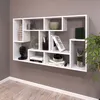Bücherregal Split Raumteiler 60x20x120cm weiß Produktbild-Vorschau 2