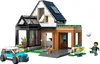 LEGO 60398 City Familienhaus mit Elektroauto, Puppenhaus Produktbild-Vorschau 2