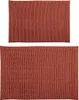 MSV Badteppich 2er Set Badvorleger Duschvorleger Chenille Produktbild-Vorschau 1