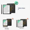 kwmobile Hülle kompatibel mit Tolino Vision 6 Hülle - Flip Produktbild-Vorschau 6