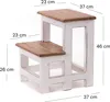 TRITTLEITER "STEP" | 46x37 cm (HxB), Altholz | Tritthocker Produktbild-Vorschau 2