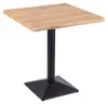 Tischplatte Joan | 60 x 60 cm eckig | Holz | Farbe: Eiche | Produktbild-Vorschau 3