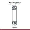 Pendelkugellager 1220 -M ID 100mm AD 180mm Breite34mm FAG Produktbild-Vorschau 4