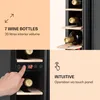 Szafka na wino Klarstein, do zabudowy, slim, 20 l, szklane Podgląd zdjęcia produktu 4