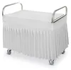 Tischdecke, Tischbezug für kellnerwagen 85cm mit skirting Produktbild-Vorschau 1