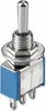 A close-up studio shot of a single toggle switch. Produktbild-Vorschau