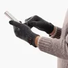 1 Paar Männer Handschuhe gestrickte Touchscreen Hohe Produktbild-Vorschau 8