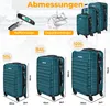 KESSER® 3tlg. Hartschalenkofferset Hartschalenkoffer Produktbild-Vorschau 2