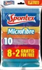 Panni per la casa in microfibra Spontex Collezione 8 più 2 Anteprima dell’immagine prodotto 3