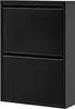 gowoll Schuhschrank Schmal Schuhregal Metall Hoch Produktbild-Vorschau 1
