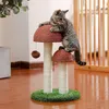 PurpurRain – Kratzstamm Champignon für Katzen, 48 cm Produktbild-Vorschau 1