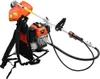A backpack-style string trimmer is shown against a white background. Produktbild-Vorschau