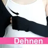 Fingerlose Armstulpen für Damen, dehnbare Winterhandschuhe Produktbild-Vorschau 5